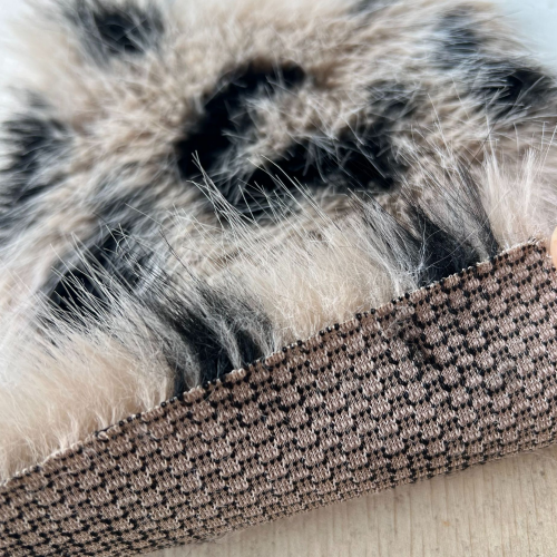 Animal printing faux fox fur (11)