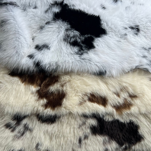 Animal printing faux fox fur (5)