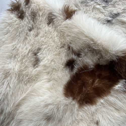 Animal printing faux fox fur (7)
