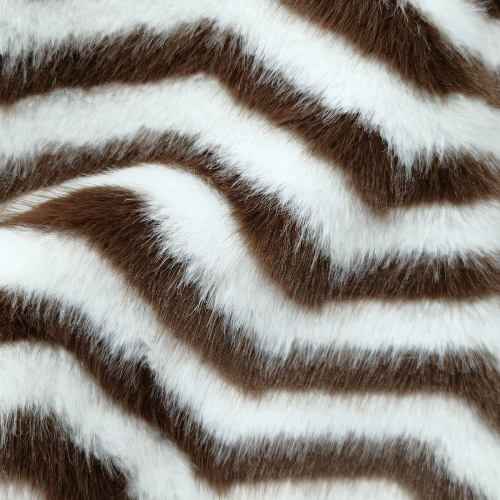 Knitted jacquard with multi-color fox fur (3)