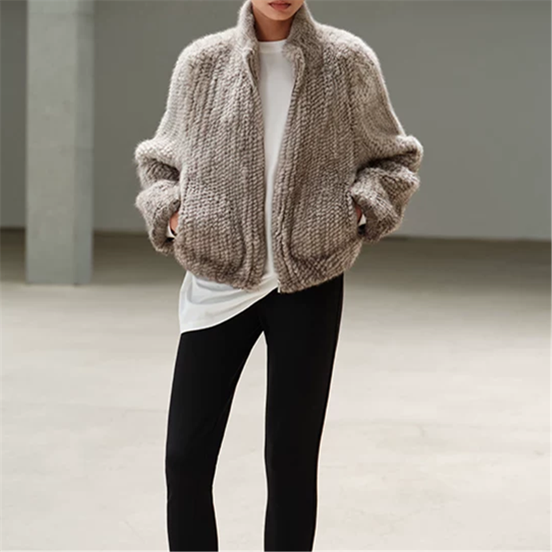 Short Faux Mink Fur Coat for Women (21)