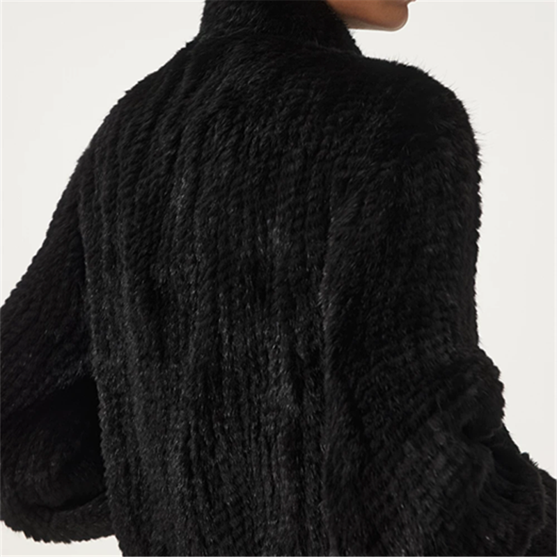 Short Faux Mink Fur Coat for Women (9)