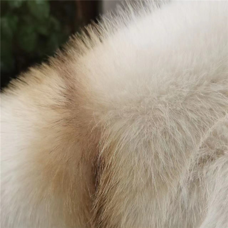 Warp knit faux fox fur-14