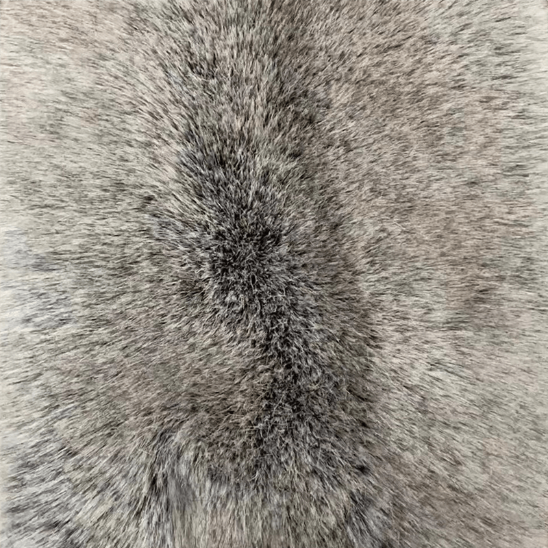 Warp knit faux fox fur-3