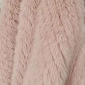 Warp knit faux fox fur-6