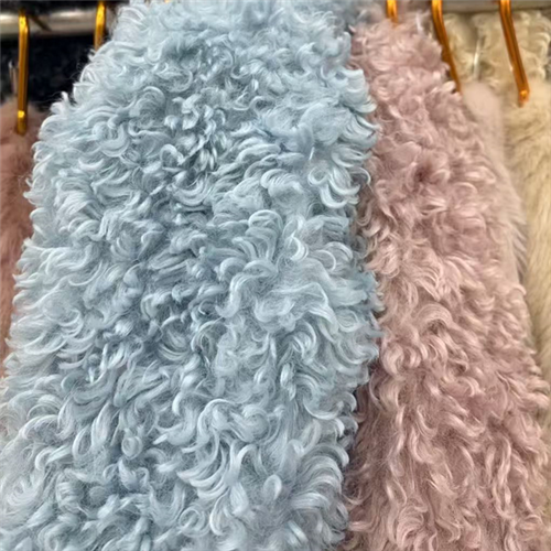 faux Karakul curly sheep fur (4)