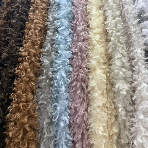 faux Karakul curly sheep fur (5)