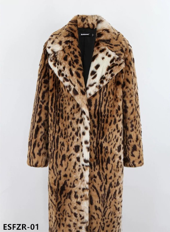 faux fur coat  - ESFZR-01