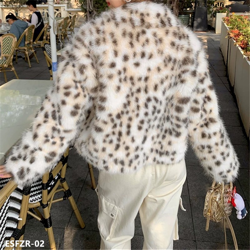 faux fur coat  - ESFZR-02-