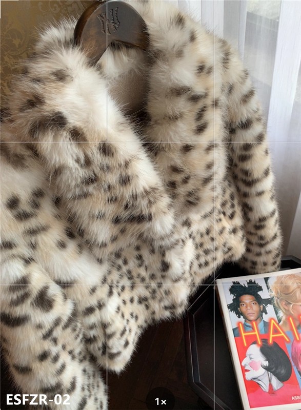 faux fur coat  - ESFZR-02