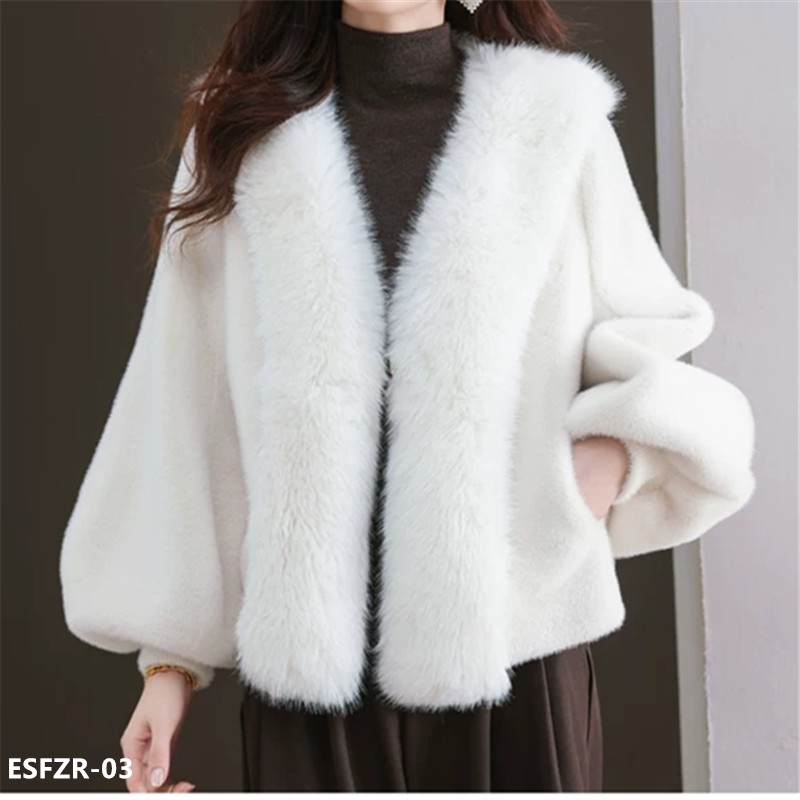 faux fur coat  - ESFZR-03