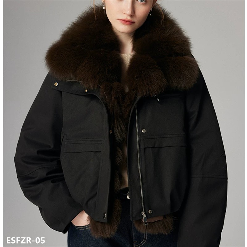 faux fur coat  - ESFZR-05