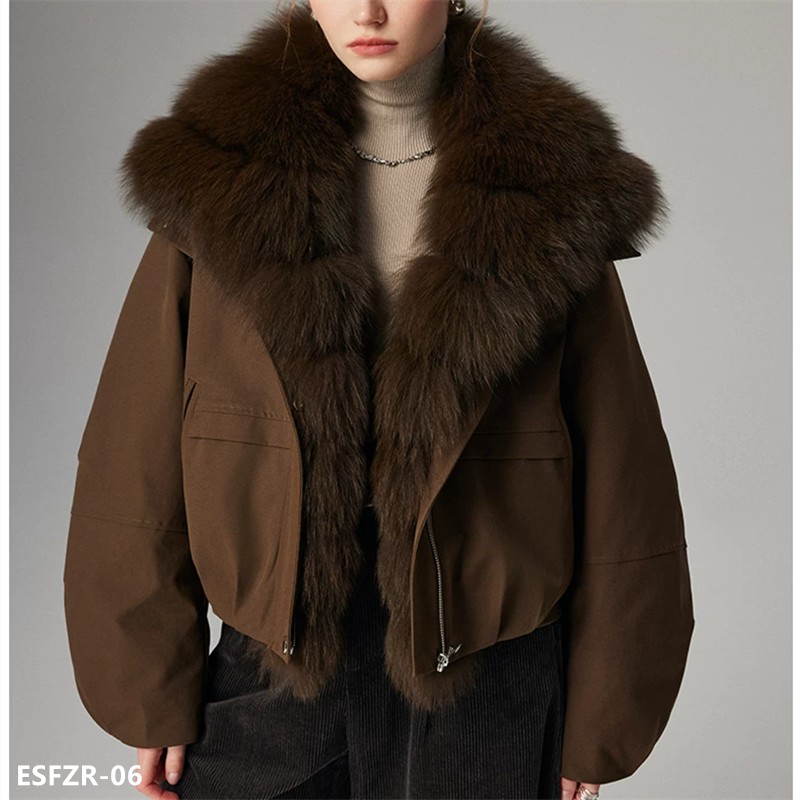 faux fur coat  - ESFZR-06