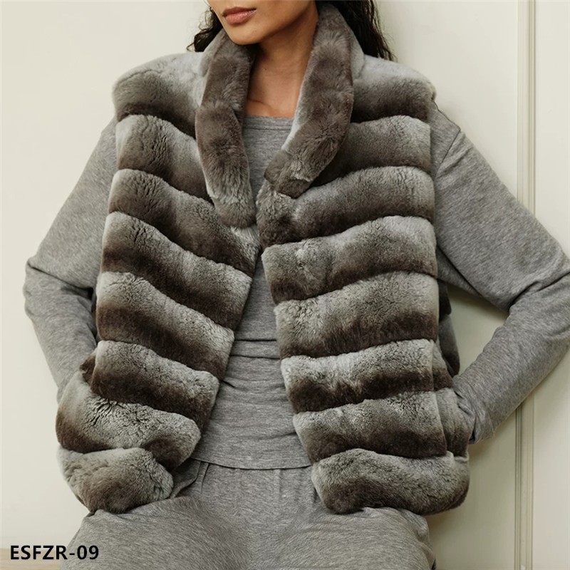 faux fur coat  - ESFZR-09