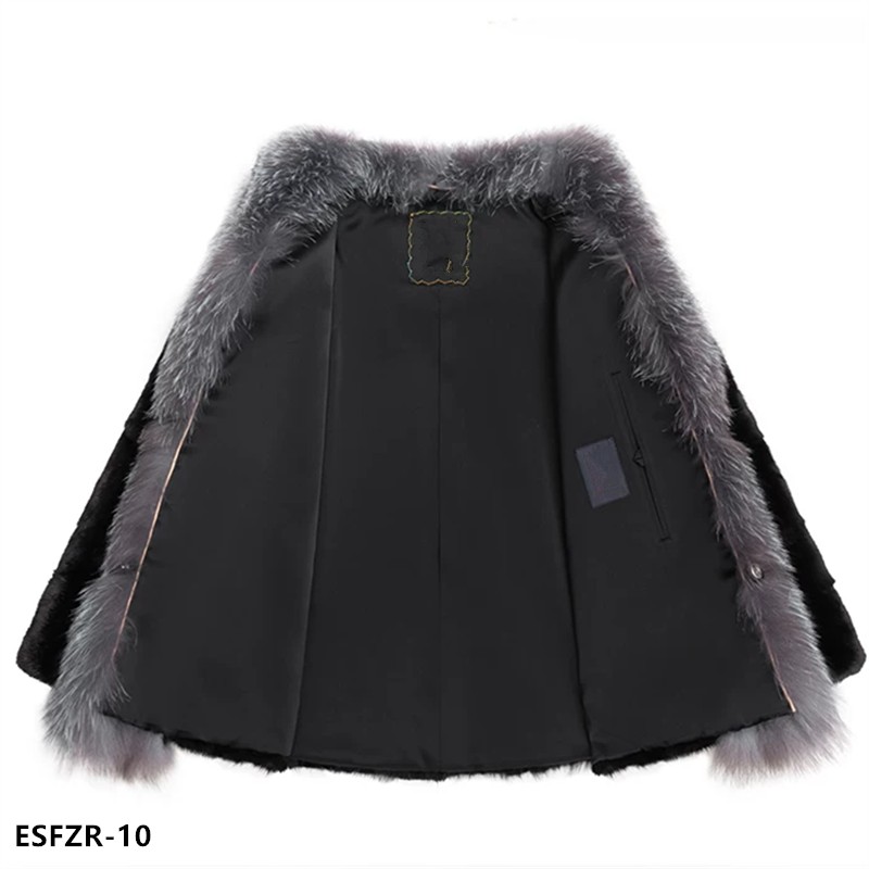 faux fur coat  - ESFZR-10--