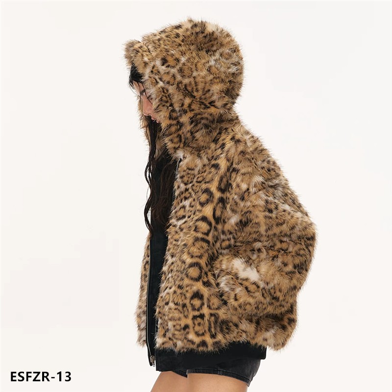 faux fur coat  - ESFZR-13-2