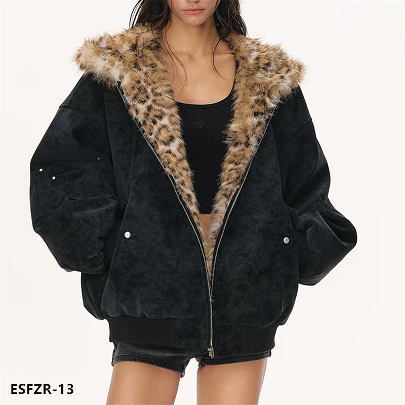faux fur coat  - ESFZR-13