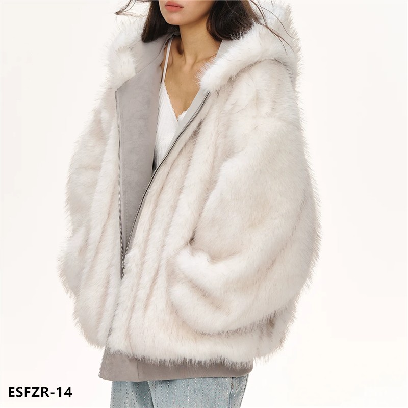 faux fur coat  - ESFZR-14-1