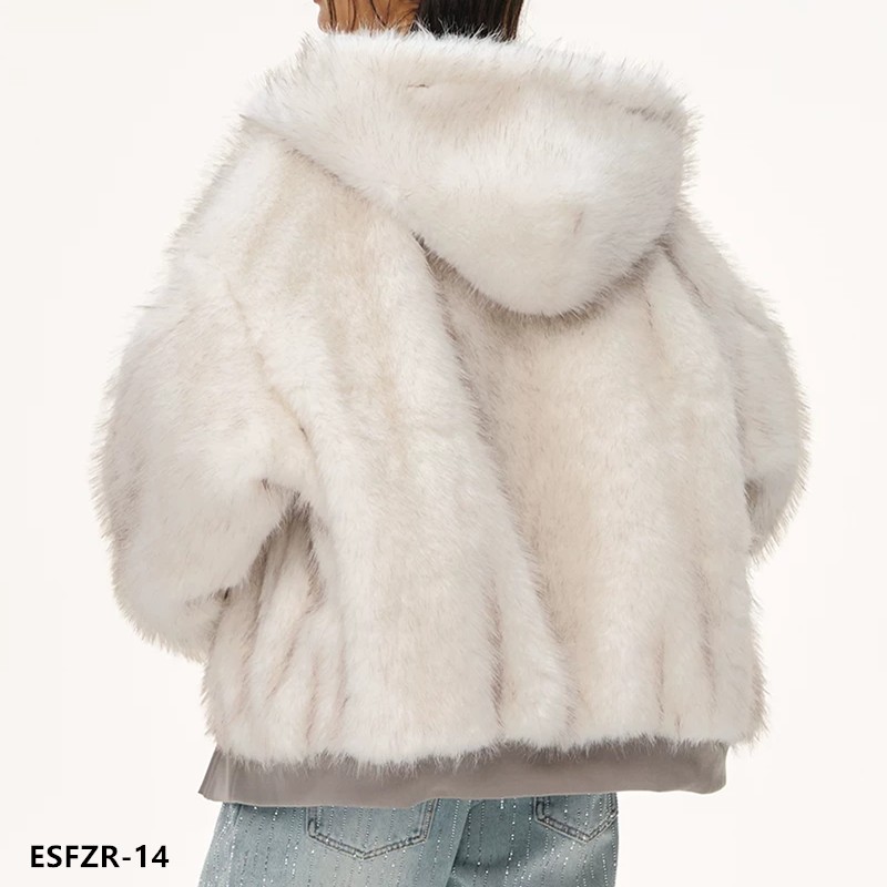faux fur coat  - ESFZR-14-2
