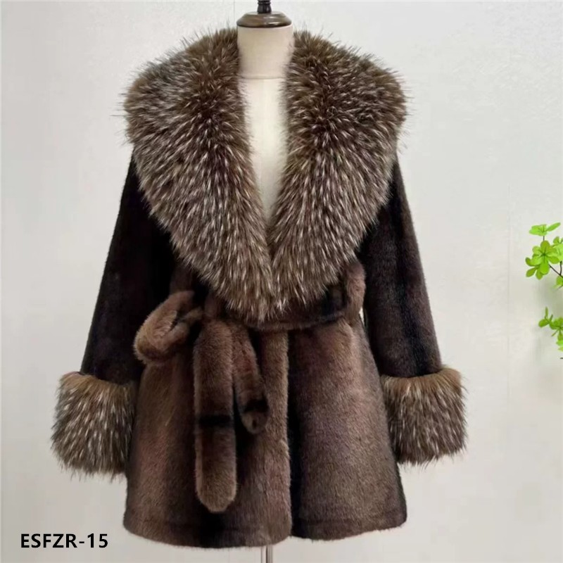 faux fur coat  - ESFZR-15