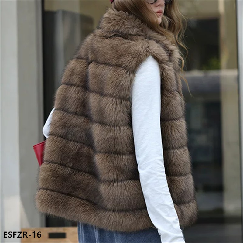 faux fur coat  - ESFZR-16-