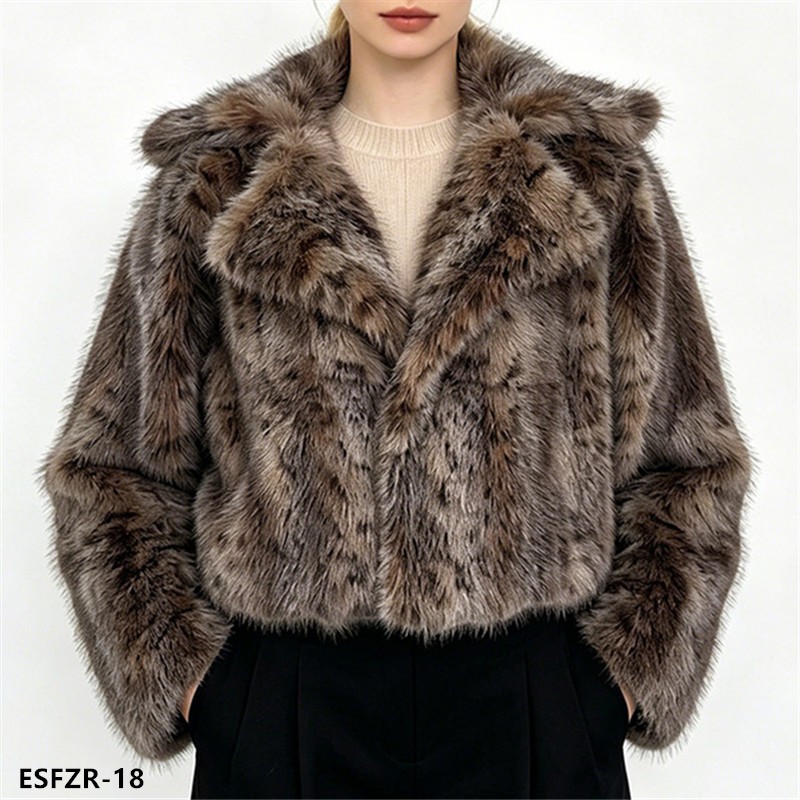 faux fur coat  - ESFZR-18