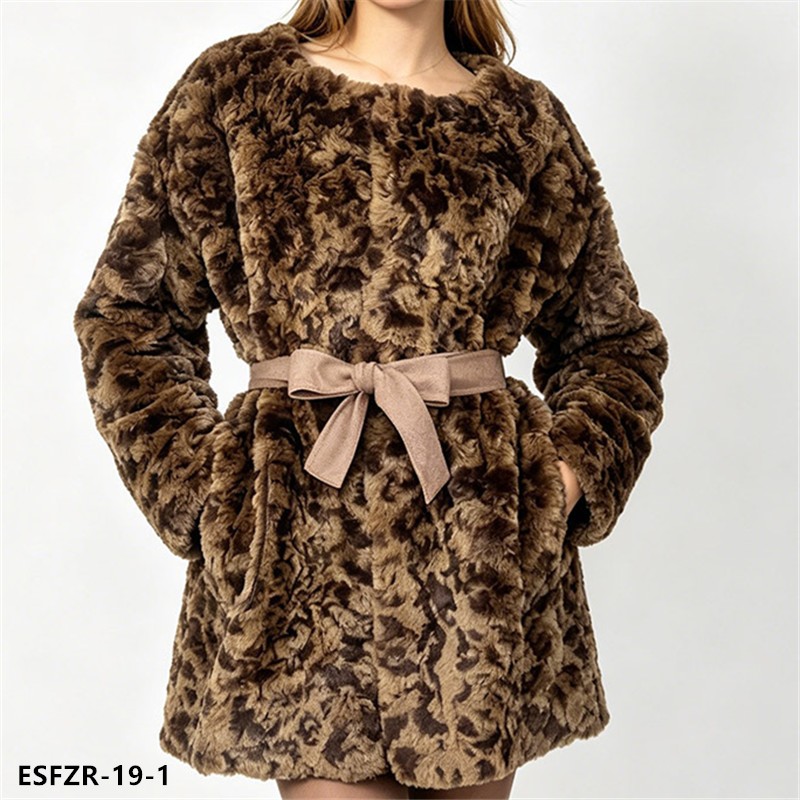 faux fur coat  - ESFZR-19-1
