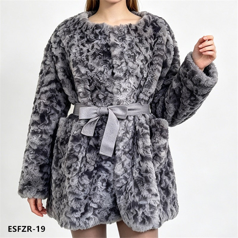 faux fur coat  - ESFZR-19