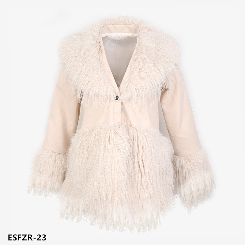 faux fur coat  - ESFZR-23