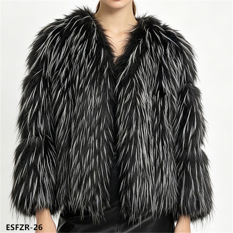 faux fur coat  - ESFZR-26