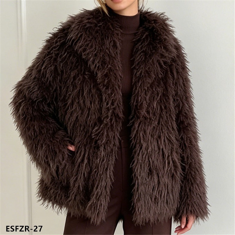 faux fur coat  - ESFZR-27