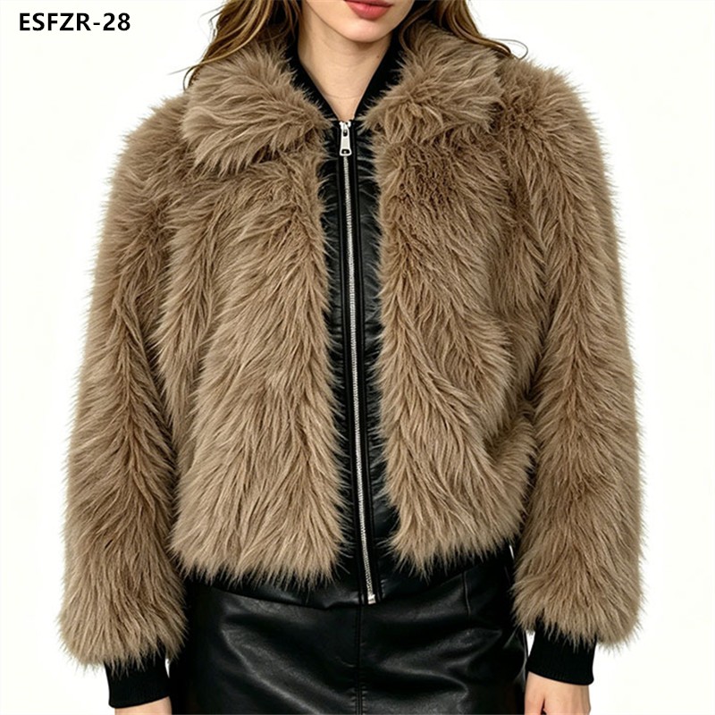 faux fur coat  - ESFZR-28