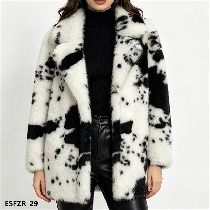 faux fur coat  - ESFZR-29