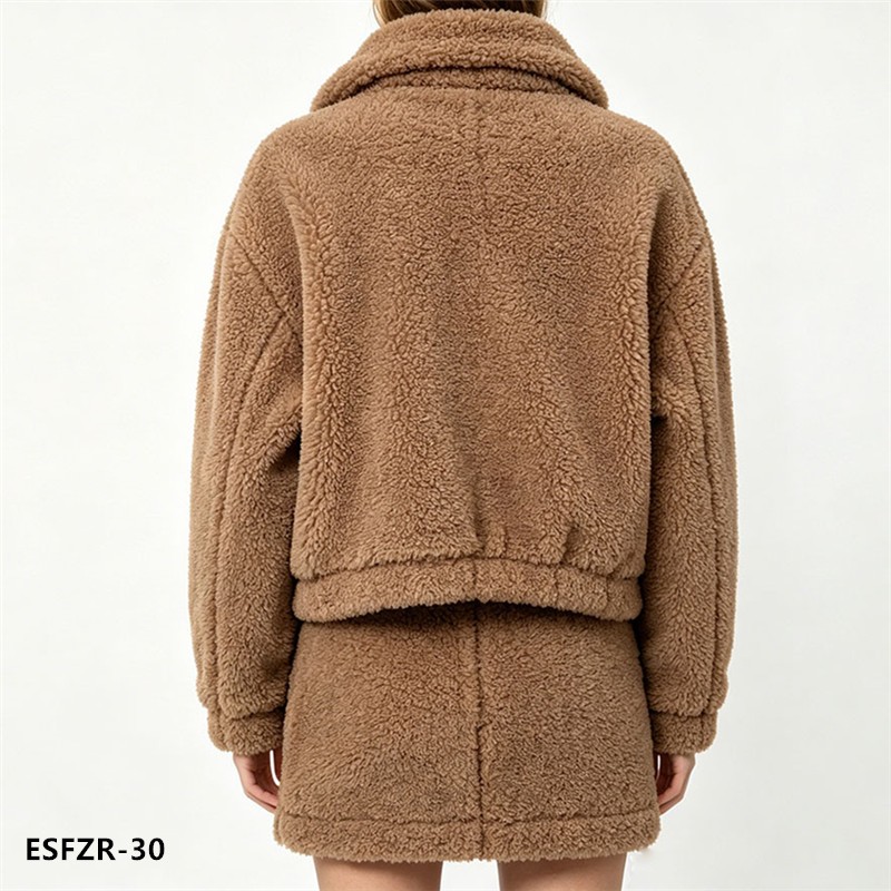 faux fur coat  - ESFZR-30-