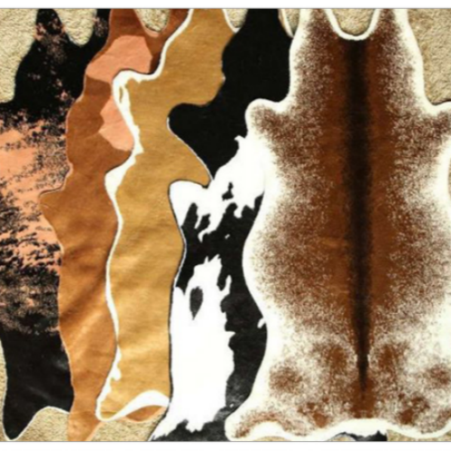 nimal shape faux fur rugs (2)