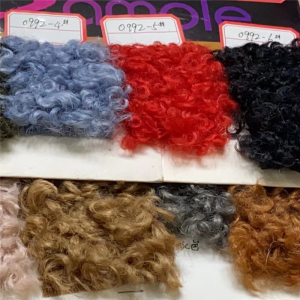 warp knit faux sheep curly fur--12