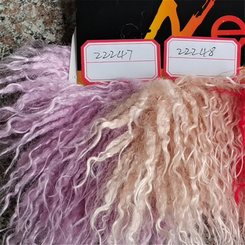 warp knit faux sheep curly fur-14