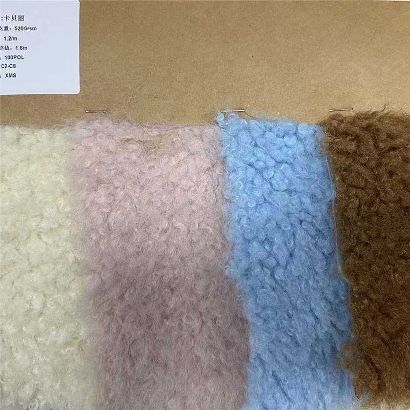 warp knit faux sheep curly fur-22
